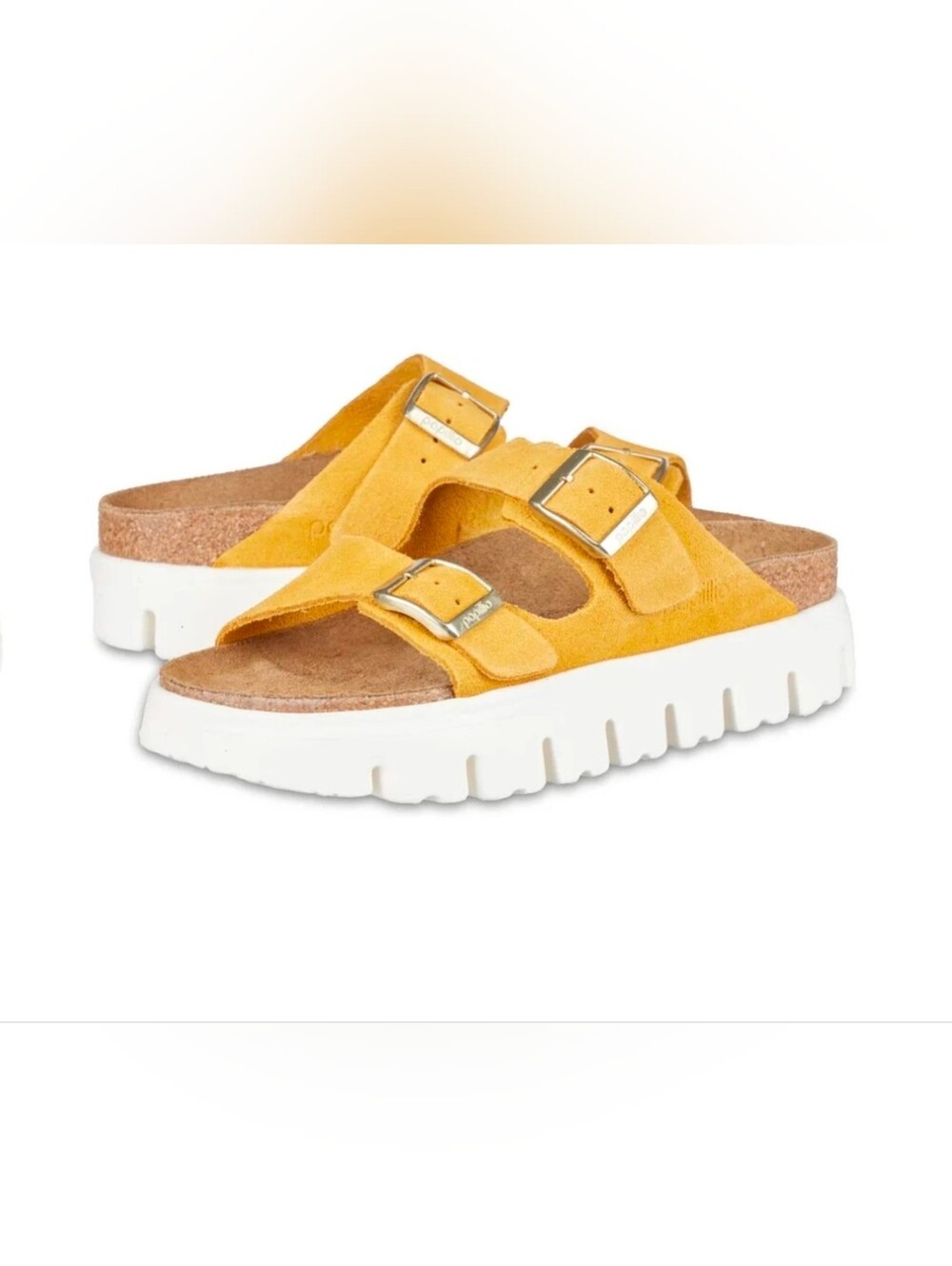 Birkenstock Women's Papillio Arizona Chunky Suede Sandals - Picture 9 of 10